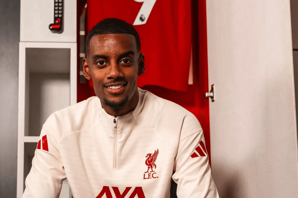 标王驾到!伊萨克正式加入利物浦合练 1.25亿镑=进球如麻 标王驾到!伊萨克正式加入利物浦合练 1.25亿镑=进球如麻